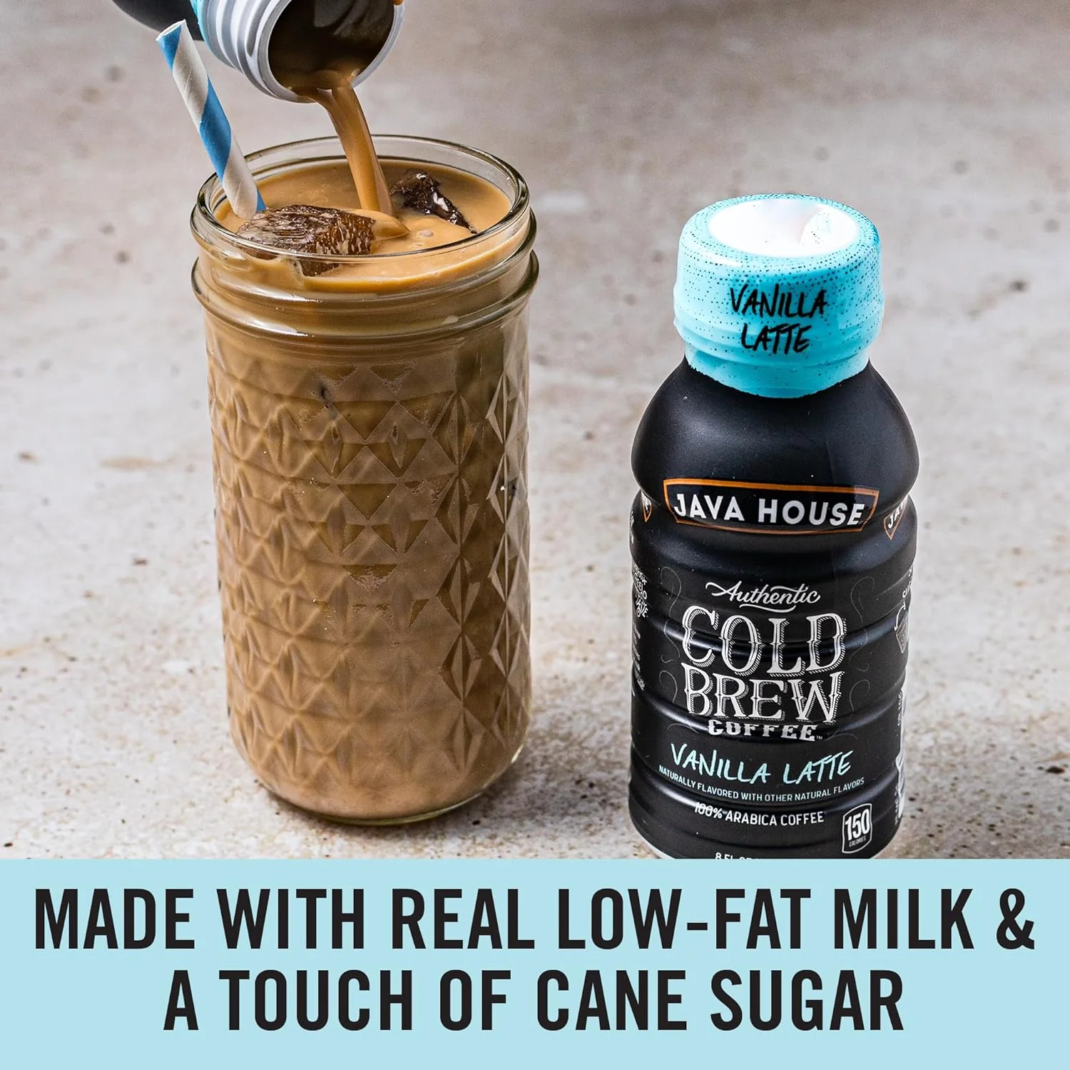 Cold Brew 8oz Bottles - French Vanilla Latte - Image 4