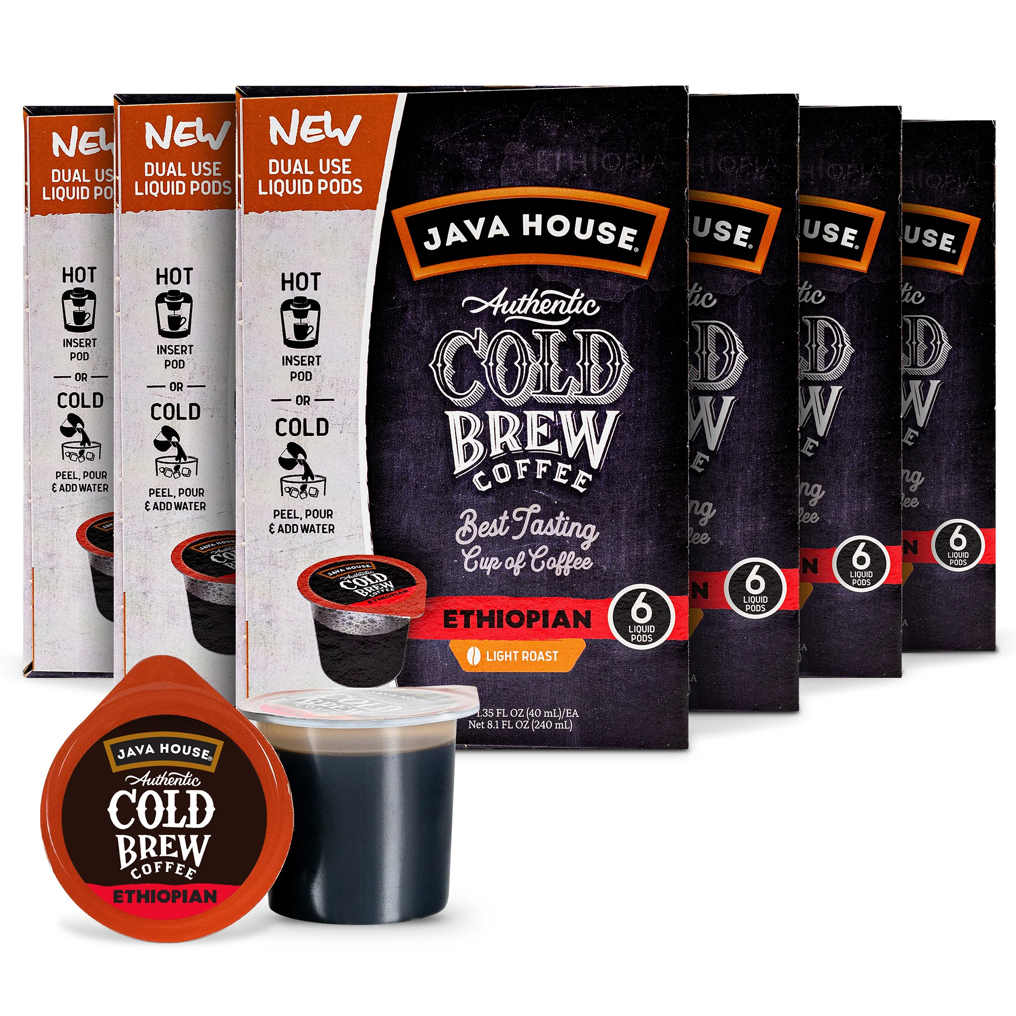Cold Brew Coffee Pods - Ethiopian - Pack of 36 - Image 2