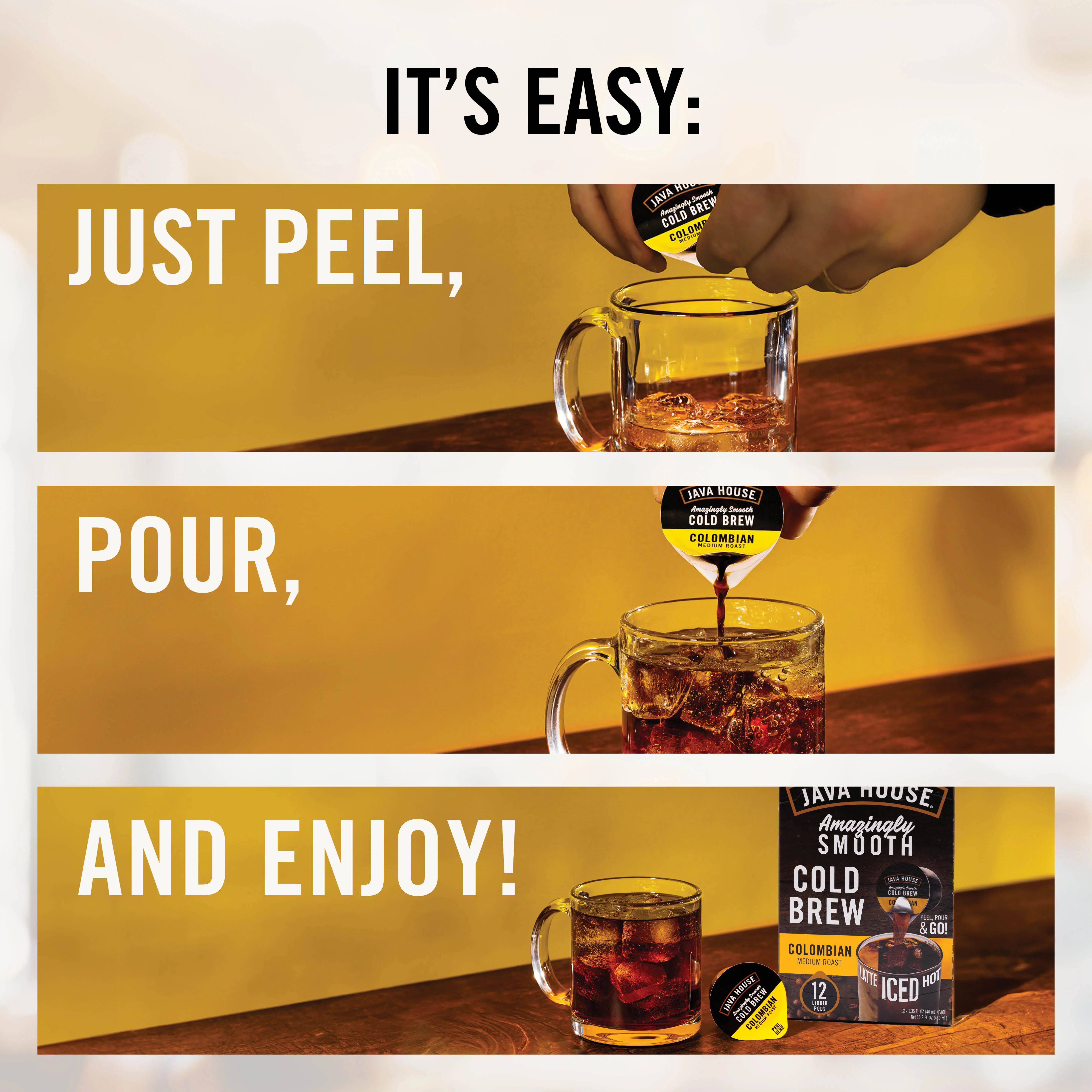 Cold Brew Coffee Pods - Ethiopian - Pack of 36 - Image 5