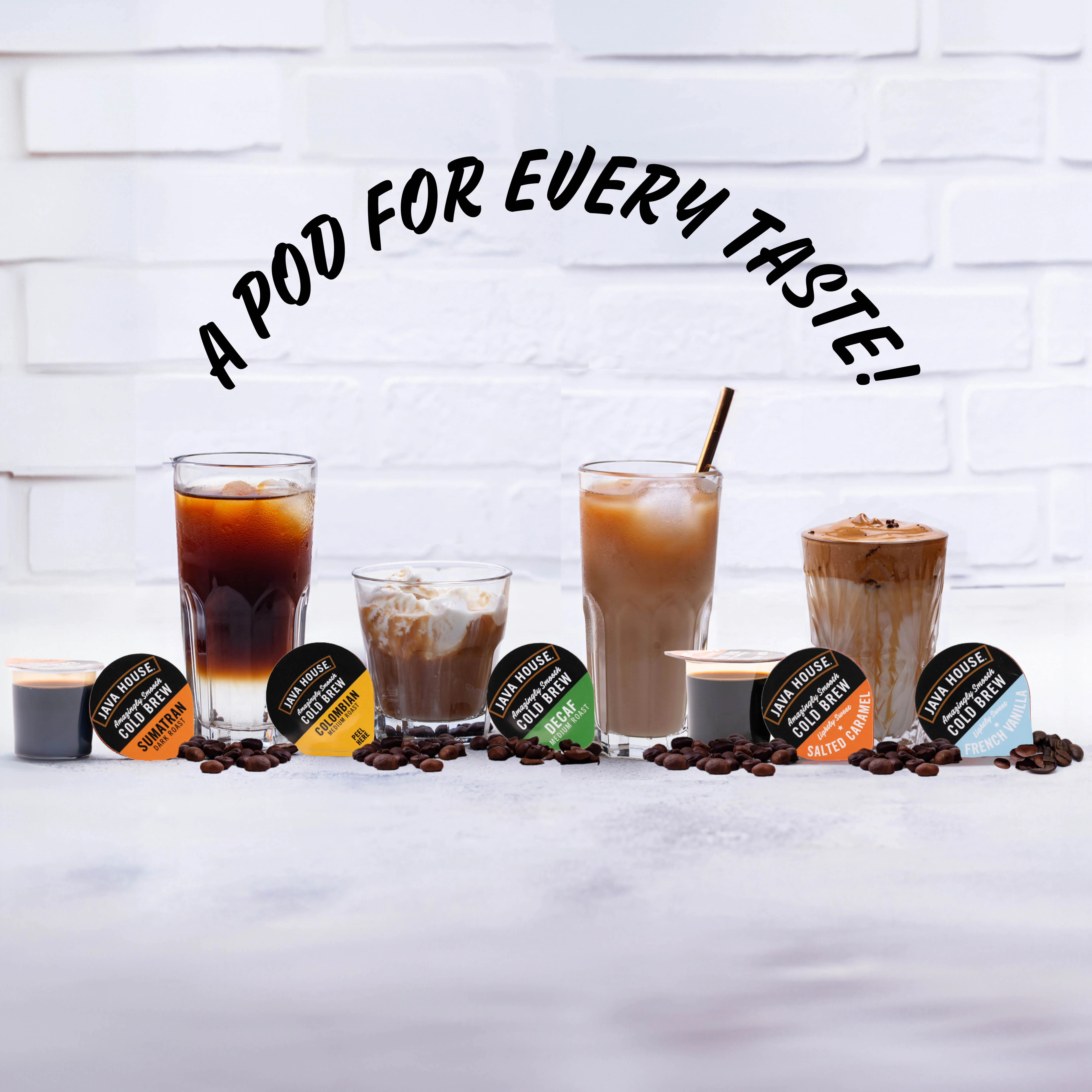 Cold Brew Coffee Pods - Salted Caramel - Lightly Sweet - Image 4
