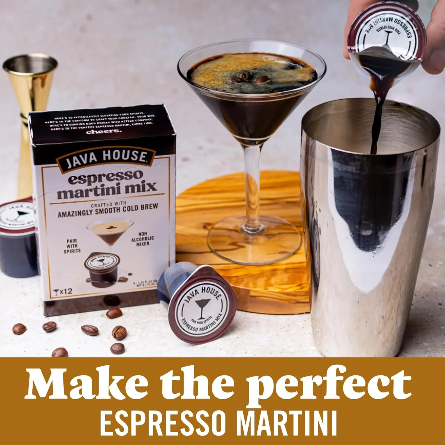 Java House Cold Brew Espresso Martini Mix - Peel and Pour Pods - Image 4